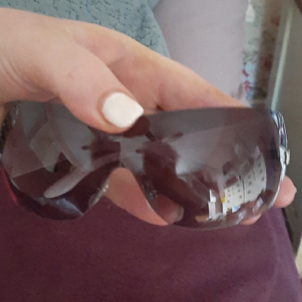 Versace shield sunglasses 2054 large oversized